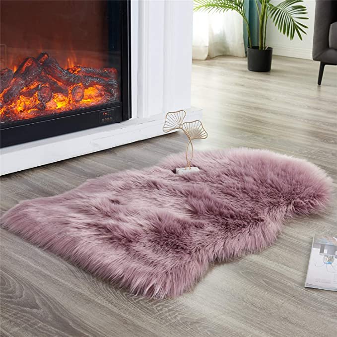 ultra soft faux fur rug