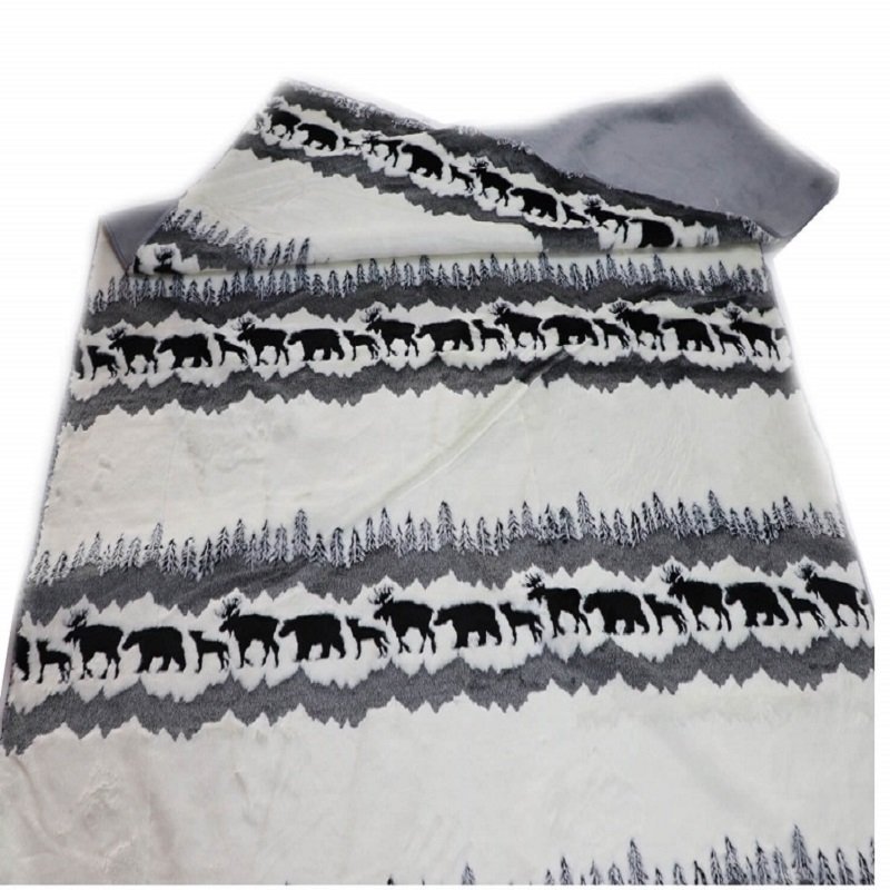 forest wool blanket