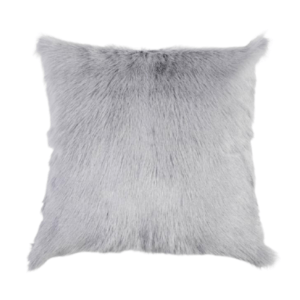 gray shorthair goat pillow