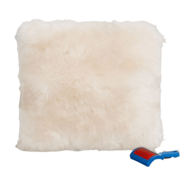 longwool sheepskin pillow