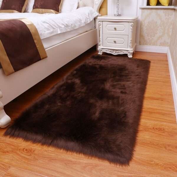 thick faux fur carpet for living room plush rug child bedroom fluffy floor carpets bedside home (4)