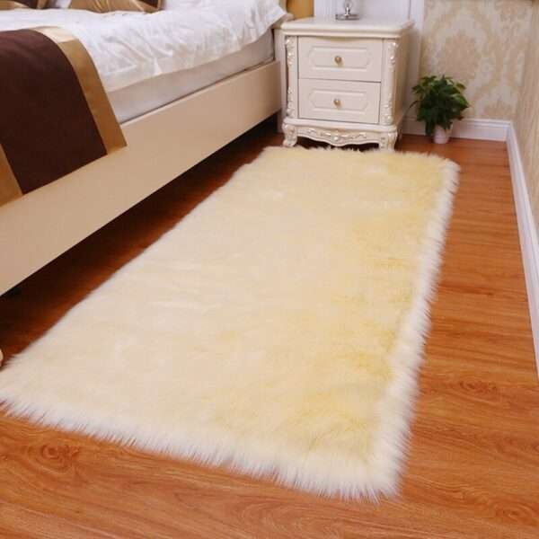 thick faux fur carpet for living room plush rug child bedroom fluffy floor carpets bedside home (6)