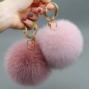 Fur Keychain