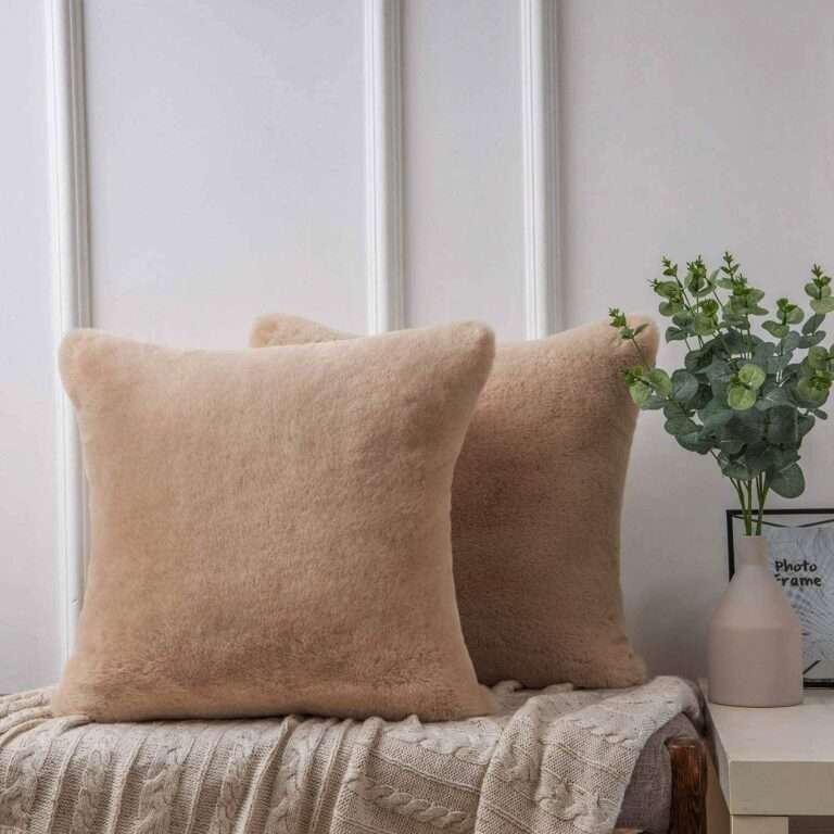 Fur Cushion Cover