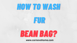 how to wash fur bean bag
