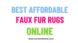 3 best affordable faux fur rugs online