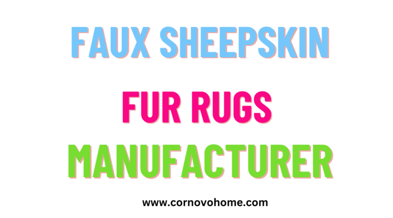 8 faux sheepskin fur rugs manufacturer