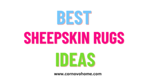 best sheepskin rug ideas