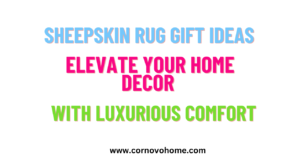 sheepskin rug gift ideas elevate your home decor with luxurious comfort