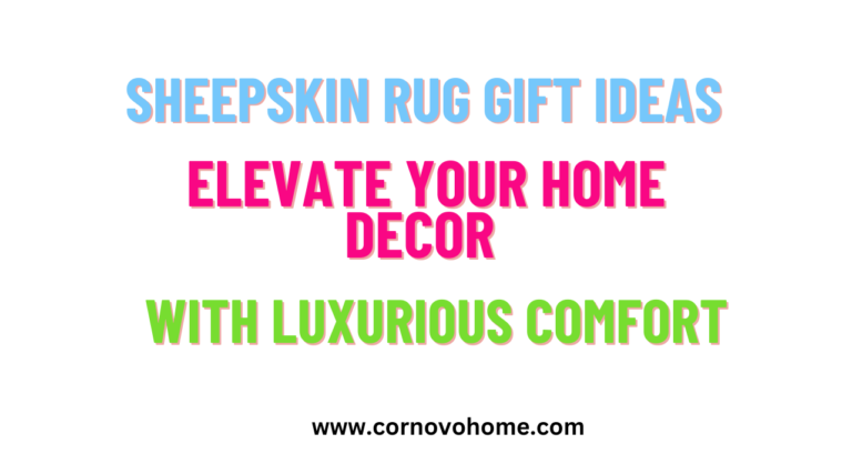 sheepskin rug gift ideas elevate your home decor with luxurious comfort