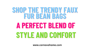 shop the trendy faux fur bean bags a perfect blend of style and comfort