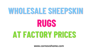 wholesale sheepskin rugs at factory prices