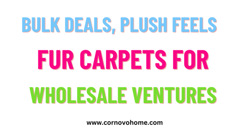 2 bulk deals, plush feels fur carpets for wholesale ventures