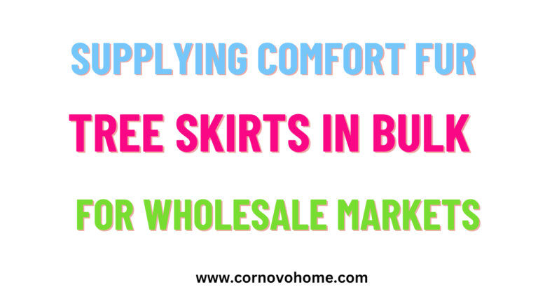 3 supplying comfort fur tree skirts in bulk for wholesale markets