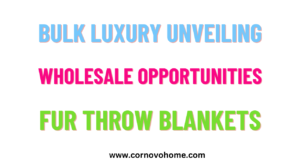 bulk luxury unveiling wholesale opportunities for fur throw blankets