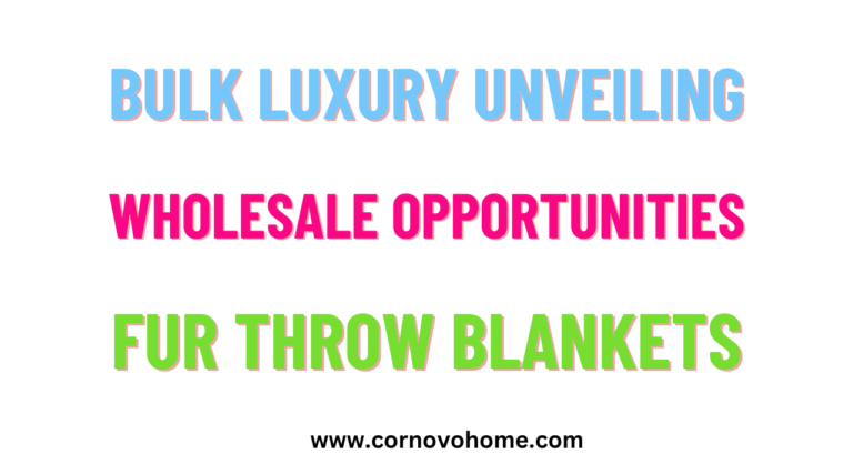 bulk luxury unveiling wholesale opportunities for fur throw blankets