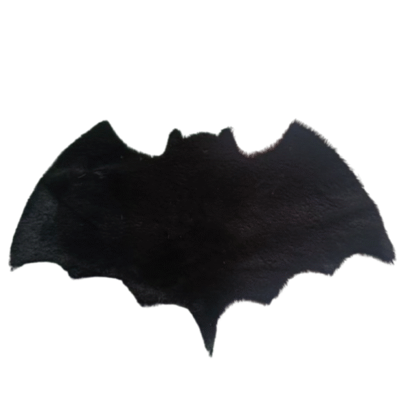 bat fur rug