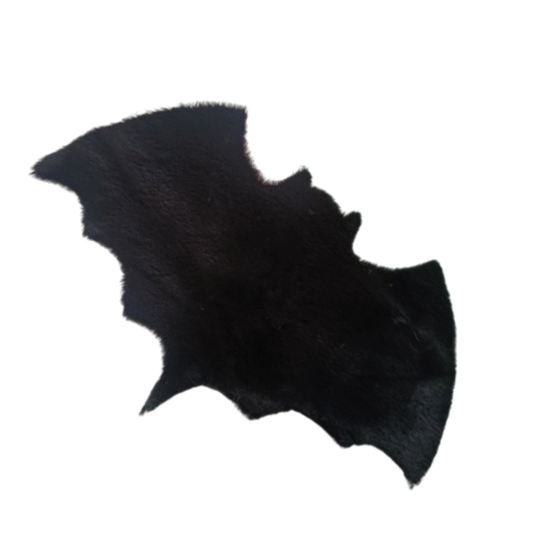 bat fur rug