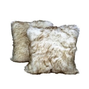 alaskan faux fur cushion cover fur pillow 36 1200