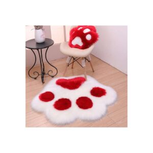 animal shape paw fur carpet animal shape paw fur carpet1 1200