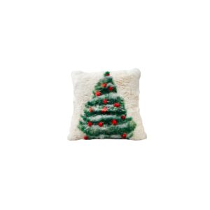 christmas tree fur cushion cover printed fur cushion 14 1200