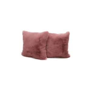 dirty pink fur cushion cover fur cushion cover 2 pack home decorative luxury sup 1200