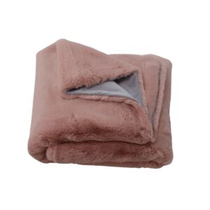 dirty pink rabbit fur throw dirty pink rabbit fur throw 1200