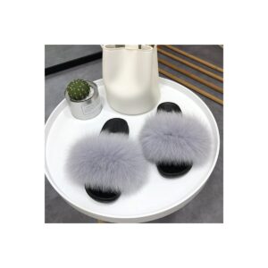 gray fur sliders gray fur slider 1200