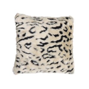 handmade snow leopard faux fur cushion cover fur cushion 2 3 1200