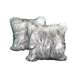 husky faux fur cushion cover fur pillow 40 1200