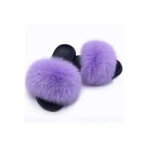 light purple fur sliders light purple faux fur slides 1200