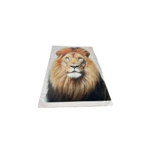 lion printed faux fur throw printed faux fur throw 1 1200