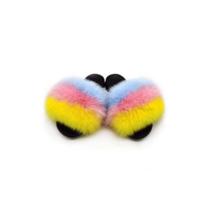 multicolor fur sliders multi color fur slider 3 1200