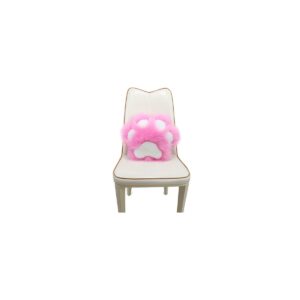 paw shaped fur pillow img 8892 1200