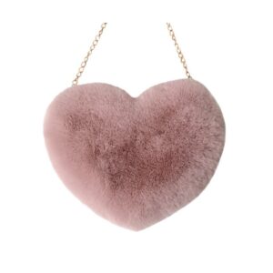 plush heart shaped bag heart bag 1200