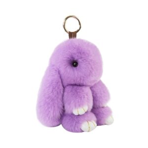 purple bunny keychain bunny keychain 2 1200
