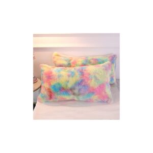 rainbow fur pillow rainbow pillow 1200