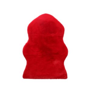 red faux rabbit fur rug fur rug 1 3 1200