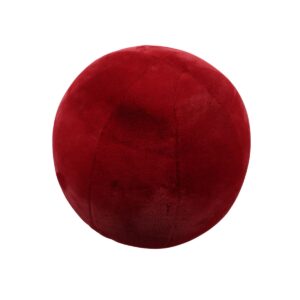 red fur yoga ball fur yoga ball 1200