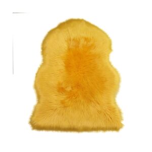 yellow fur rug yellow faux fur rug 1200