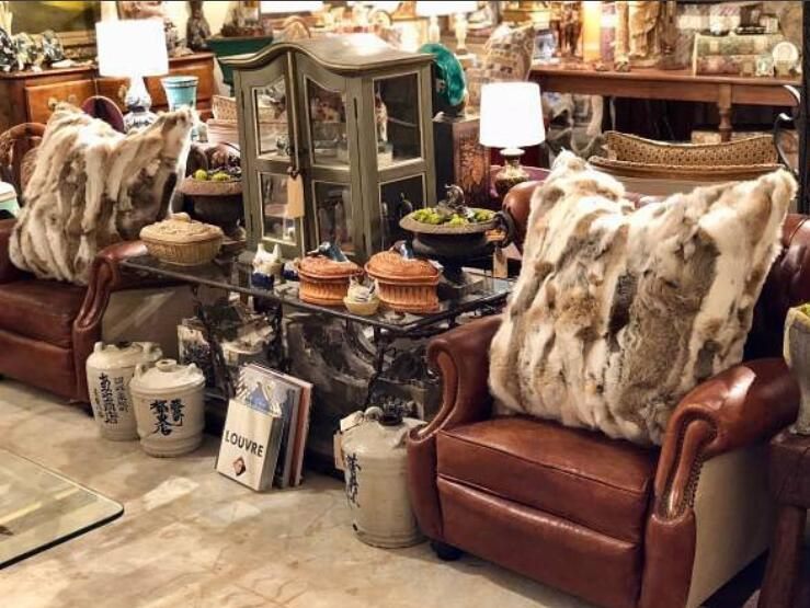 Room-set programs for real rabbit fur cushion wholesale